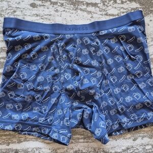 Express Men' Comfort Cotton Boxer Brief Underwear Size XL New